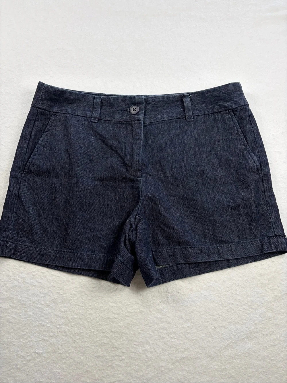 LOFT Dark Navy Jean Shorts